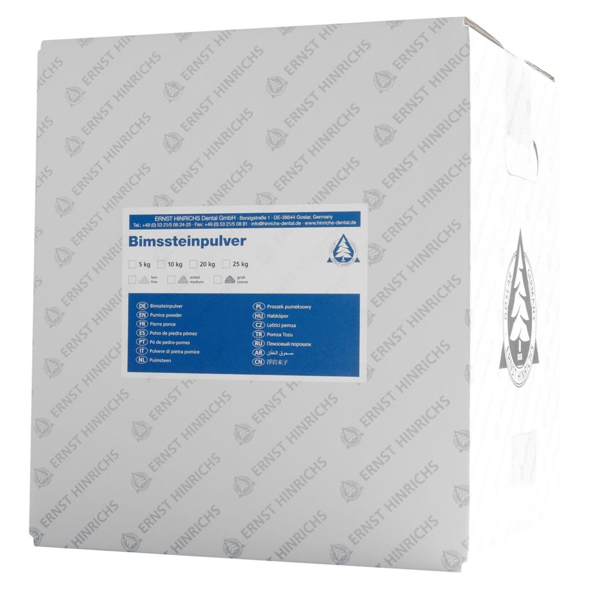 Bimssteinpulver grob - Karton 20 kg