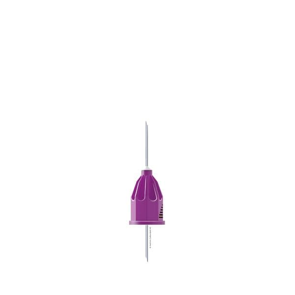 LUMINJECT™ Einmal-Injektionskanülen - Violett - 31G, Ø 0,28 x 13 mm, Packung 100 Stück