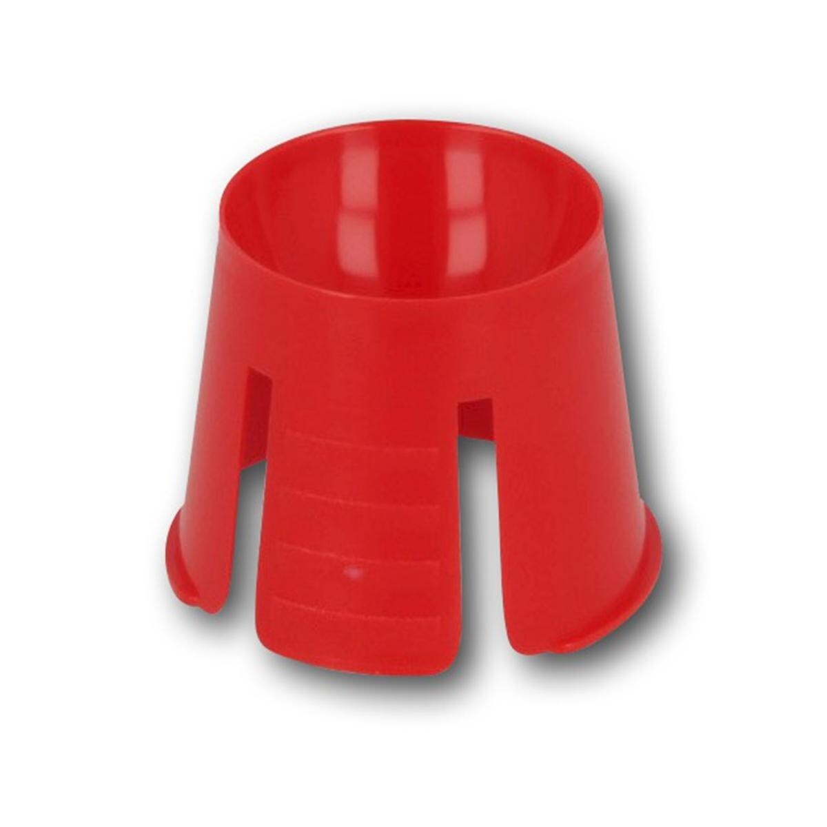 Monoart® Einmal-Dappengläser - Rot, Packung 50 Stück