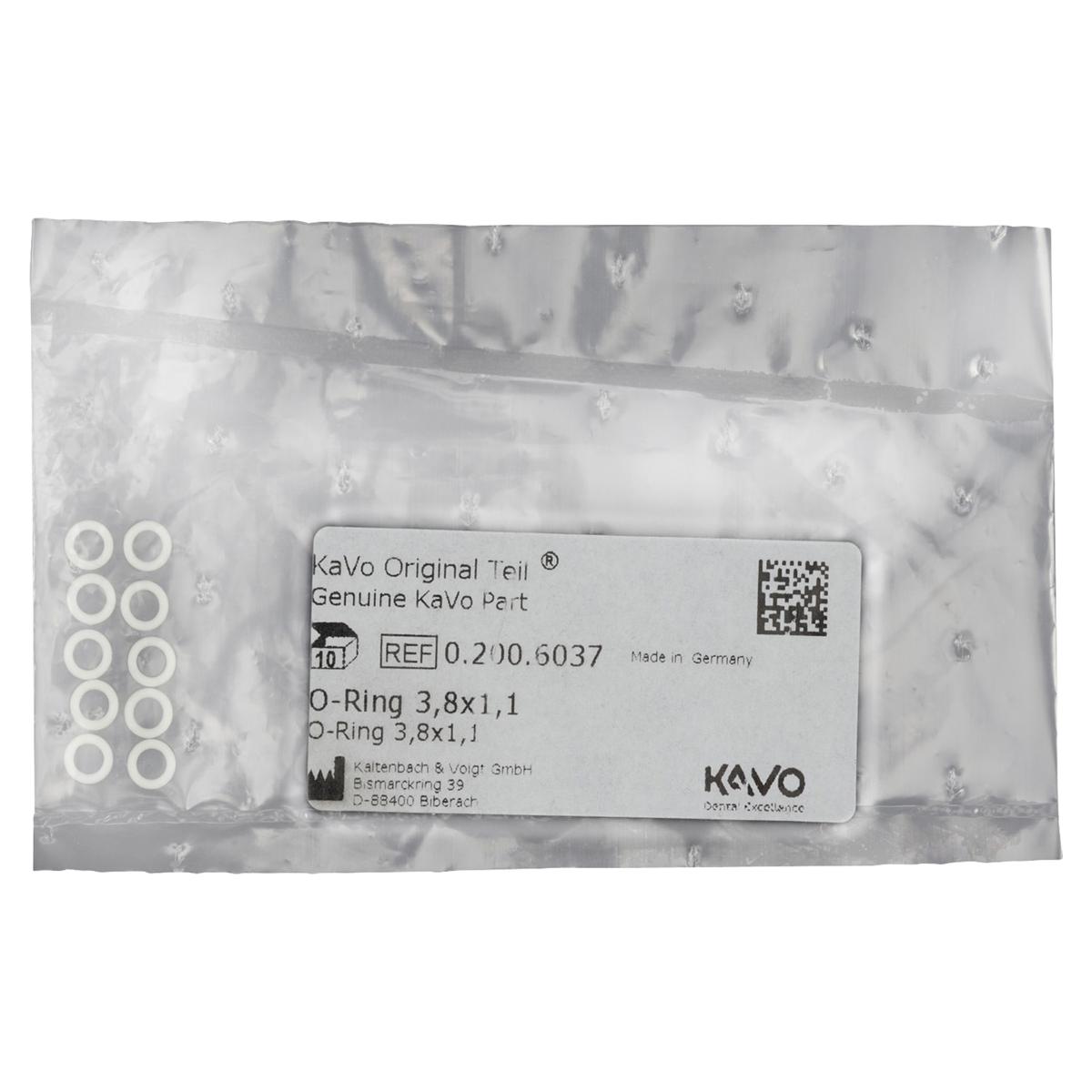 O-Ring Multiflex-Turbinenkupplung - Größe 3,8 x 1,1 mm