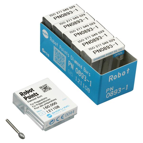 All Ceramic Preparation - Einzelgrößen - Figur 0893-1, ISO 029, Kopflänge 4,9 mm