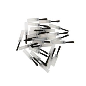 Monoart Pinseleinsätze - Medium, schwarzer Pinsel, Packung 100 Stück