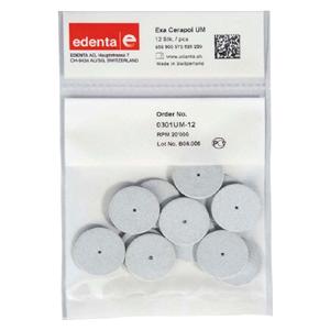 Exa Cerapol - Grau zum Montieren - Rad groß, Ø 22 mm, Packung 12 Stück