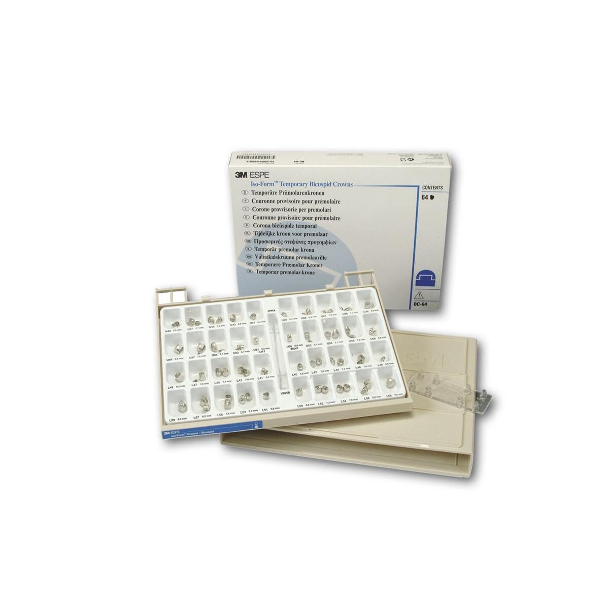 3M Iso Form™-Kronen - Intro Kit für Prämolaren - Set