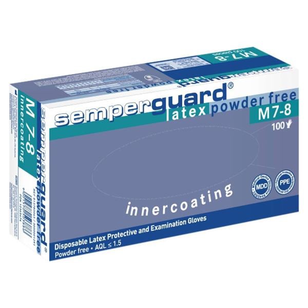 Semperguard® Latex, puderfrei - Größe M, Packung 100 Stück