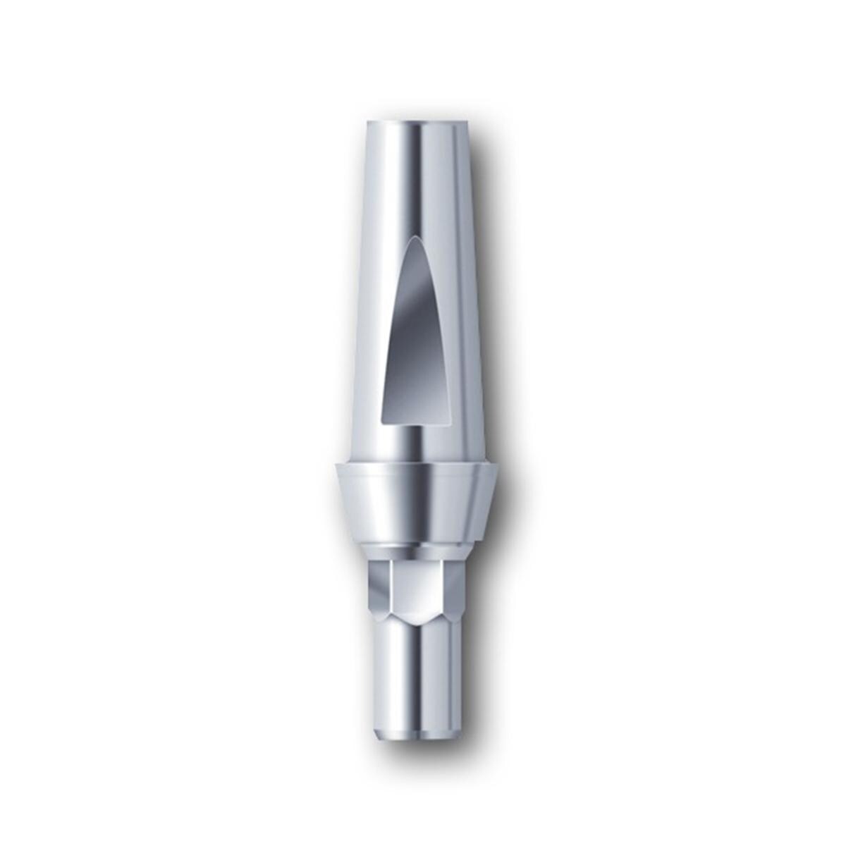 Abutment Titan gerade Ø 4,3 mm P-Switch - Höhe 2,0 mm