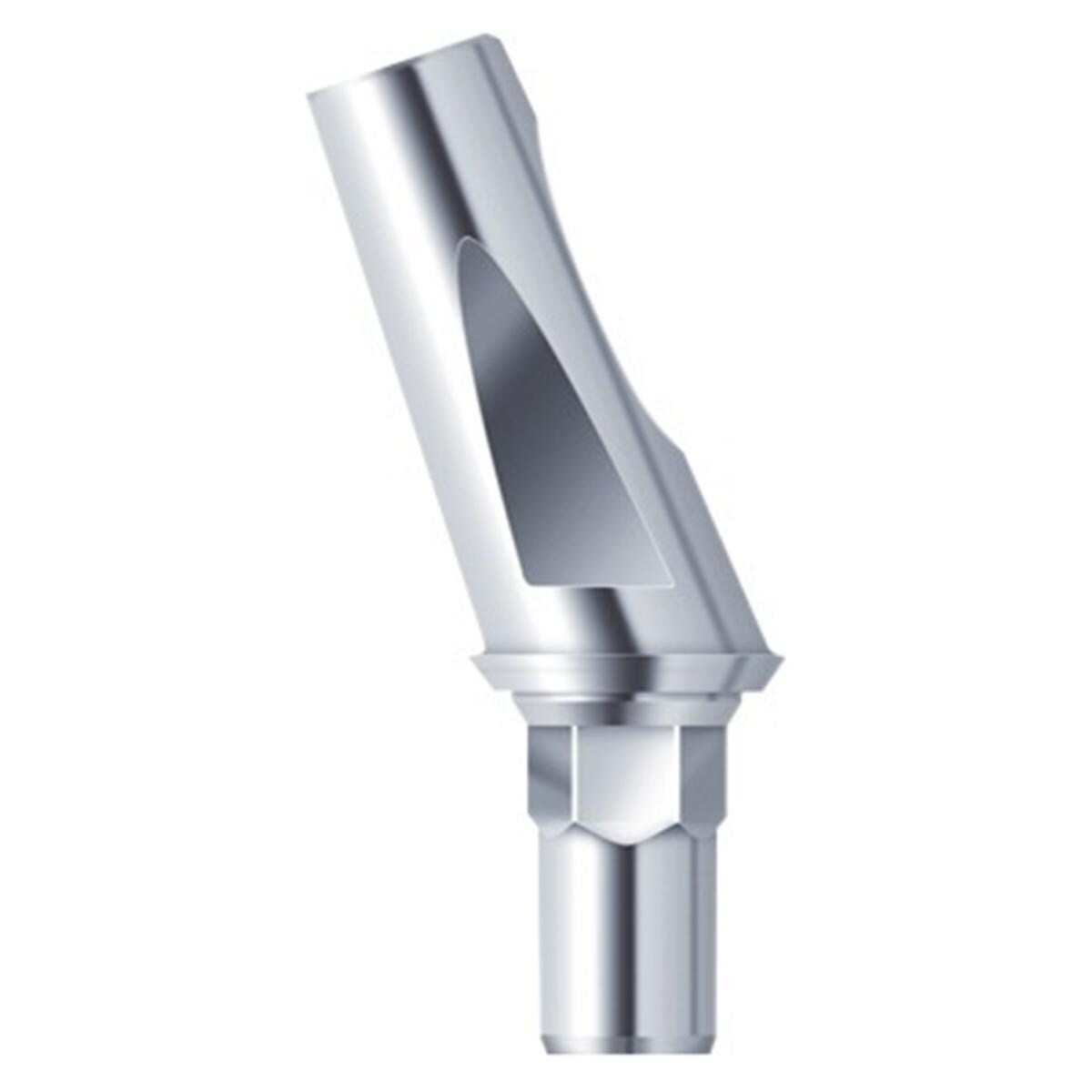 Abutment Titan 20° gewinkelt Ø 4,3 mm P-Switch - Höhe 0,5 mm