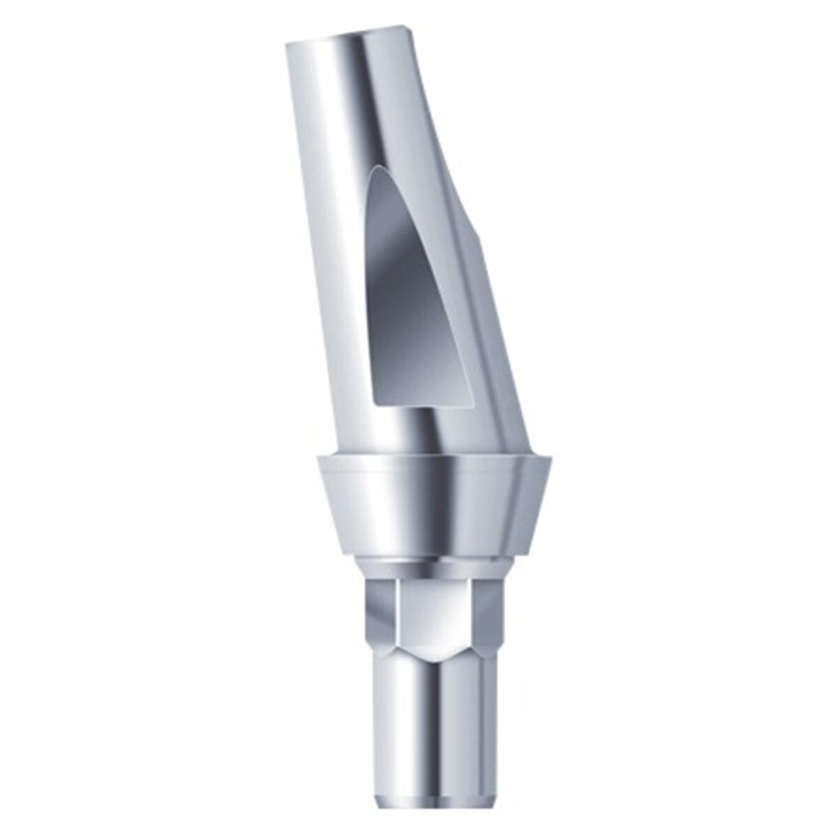 Abutment Titan 10° gewinkelt Ø 4,3mm P-Switch - Höhe 2,0 mm