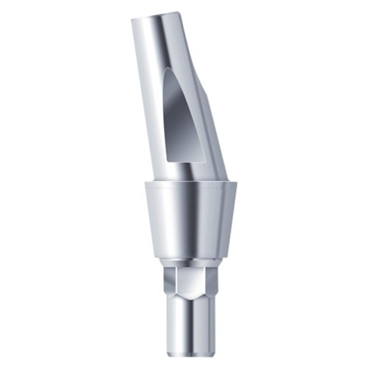 Abutment Titan 10° gewinkelt Ø 4,3mm P-Switch - Höhe 4,0 mm
