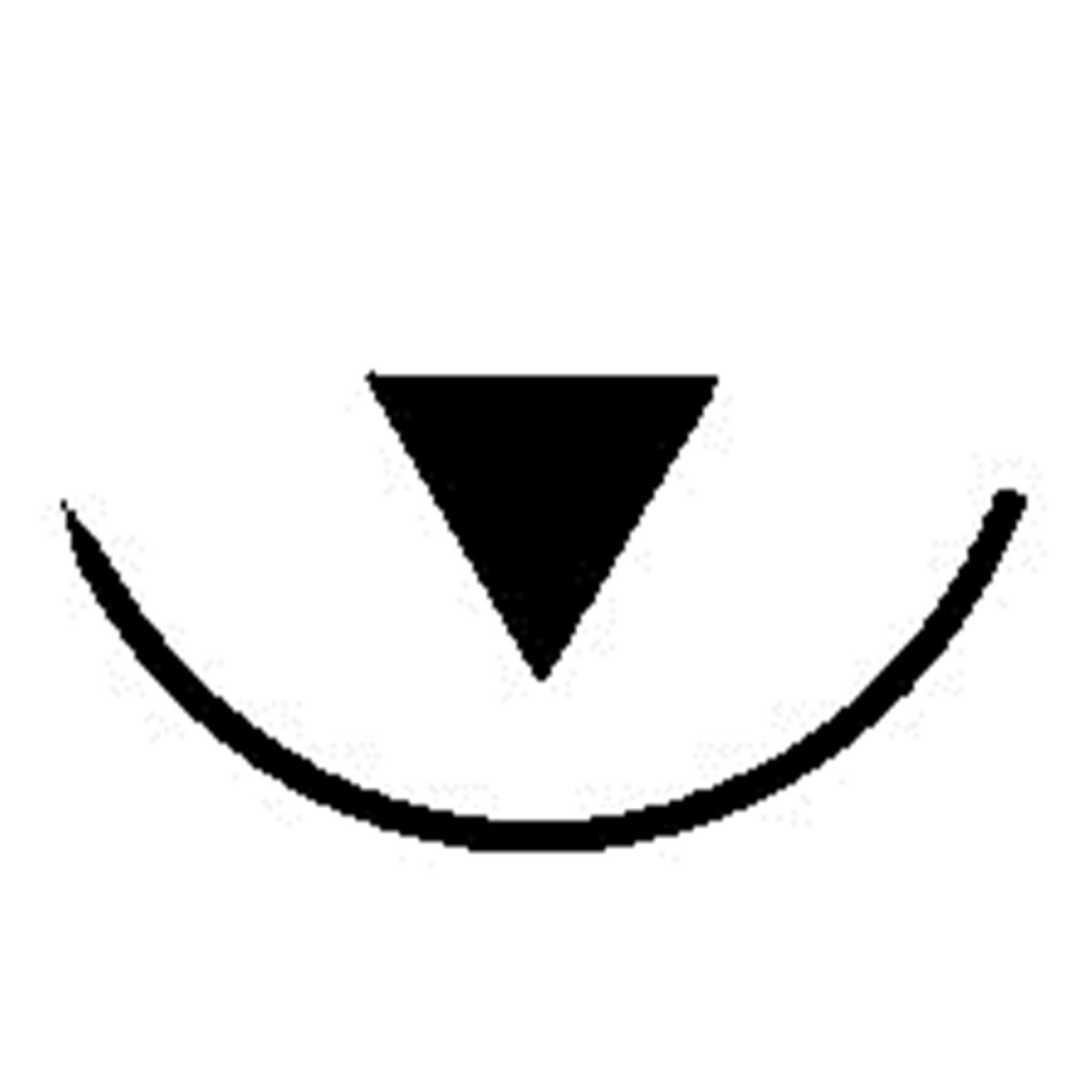 Federöhrnadel - DS 3/8 kreisförmig, schneidender Nadelkörper - DS 22, Packung 48 Stück