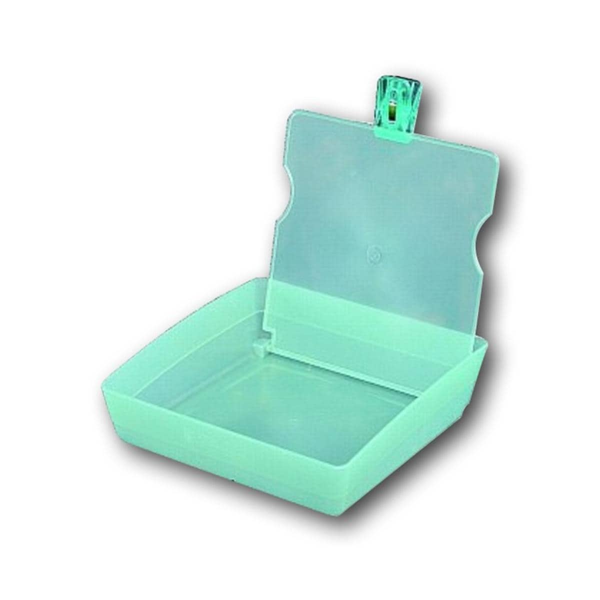 Arbeitsschalen mit Klammer - Eisgrün