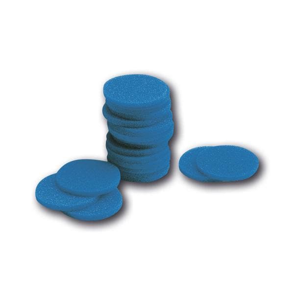 Interim-Stand, Schaumstoffscheiben - Stärke 5 mm, Ø 55 mm, Packung 55 Stück