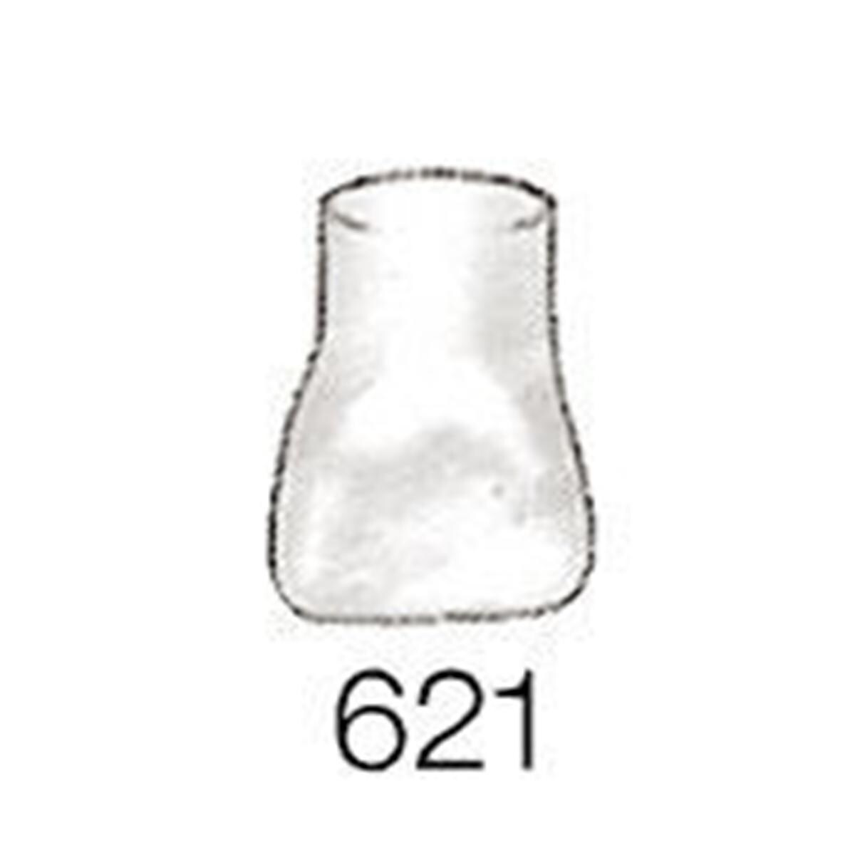 Kinderzahn-Stripkronen Einzelformen - Seitlicher Schneidezahn, Form 621, Dose 5 Stück