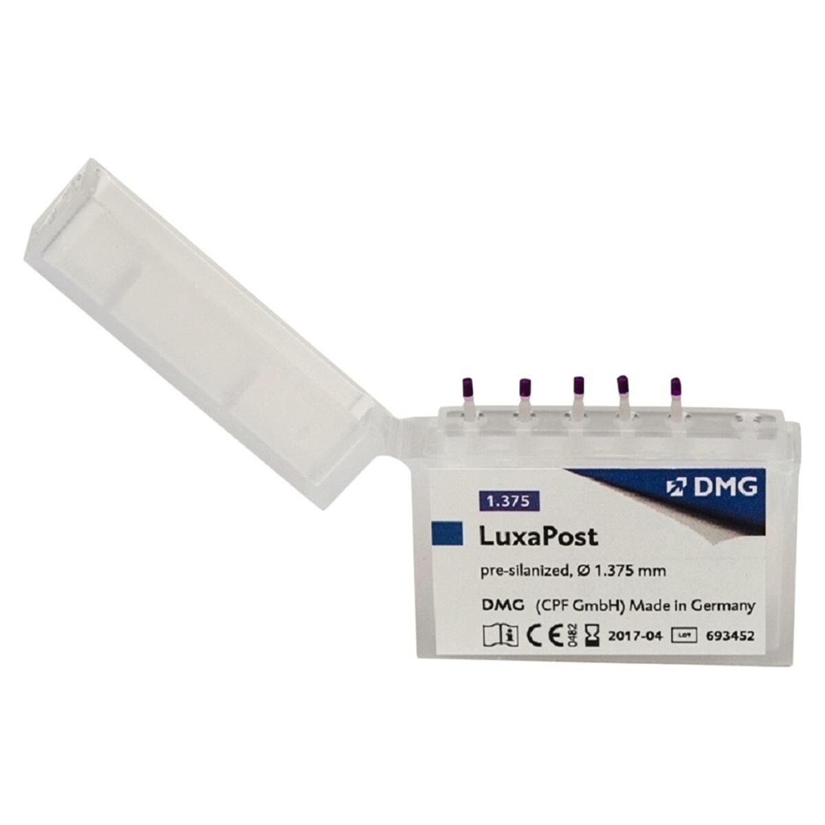 LuxaPost - Stifte - Ø 1,375 mm, lila, Packung 5 Stück