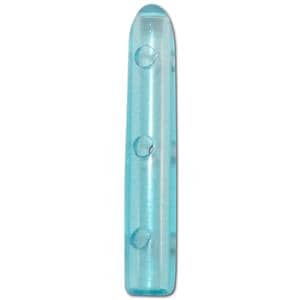 Präzisionsschutzkappen gelocht - Rund, blau, Größe 19 x Ø 2,0 mm, Packung 100 Stück