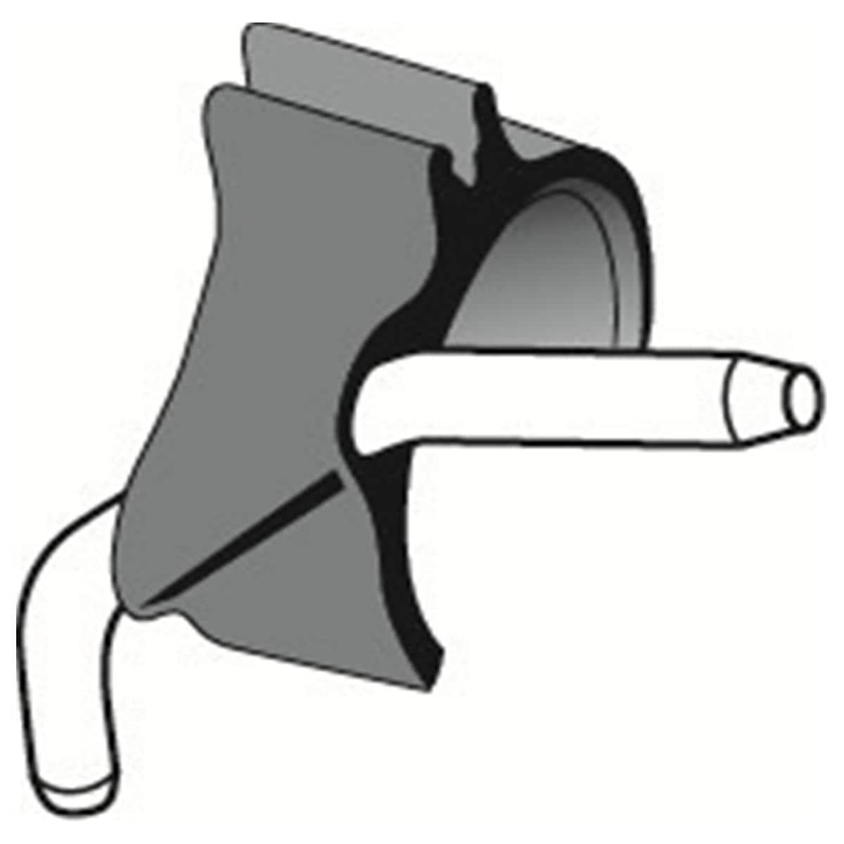 Sprayclip EXCO, oben geführt - Mit Innenkühlsystem Kirschner/Meyer, Packung 3 Stück