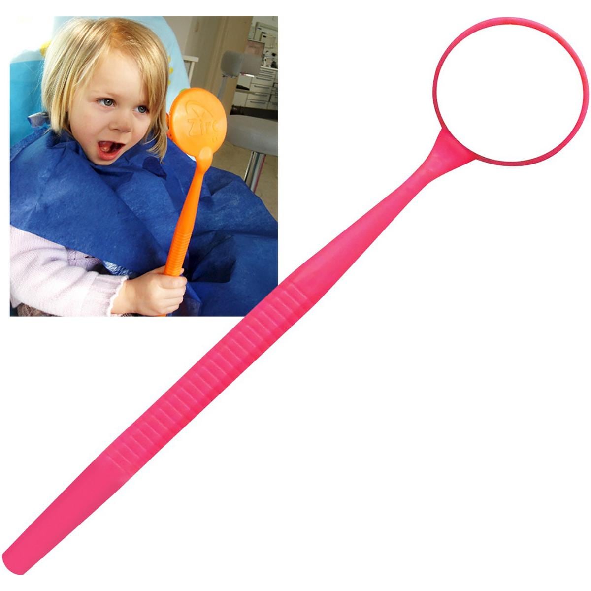 Zirc Mega-Mirror Demo-Mundspiegel - Neon pink