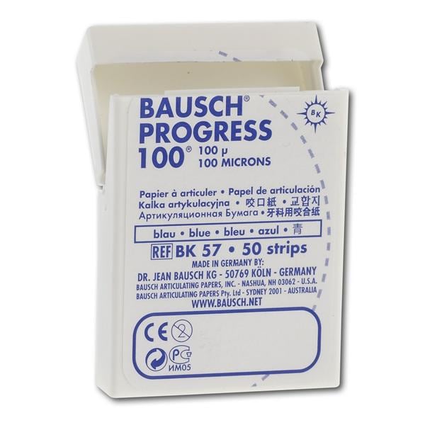 Bausch Progress 100® - BK 57, blau, Streifen gerade, Packung 50 Blatt