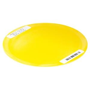 BIOCRYL® C Ø 125 mm (rund) - Gelb, Stärke 2,0 mmm, Packung 10 Stück