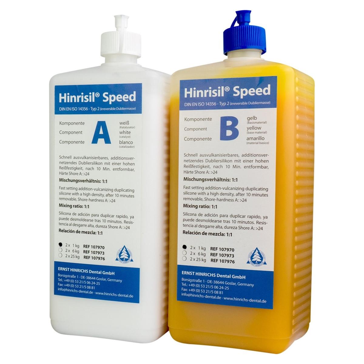 Hinrisil® Speed 1:1 - Flasche 2 x 1 Liter A + B