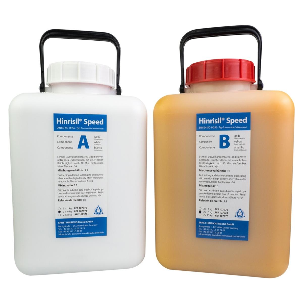 Hinrisil® Speed 1:1 - Kanister 2 x 6 Liter A + B