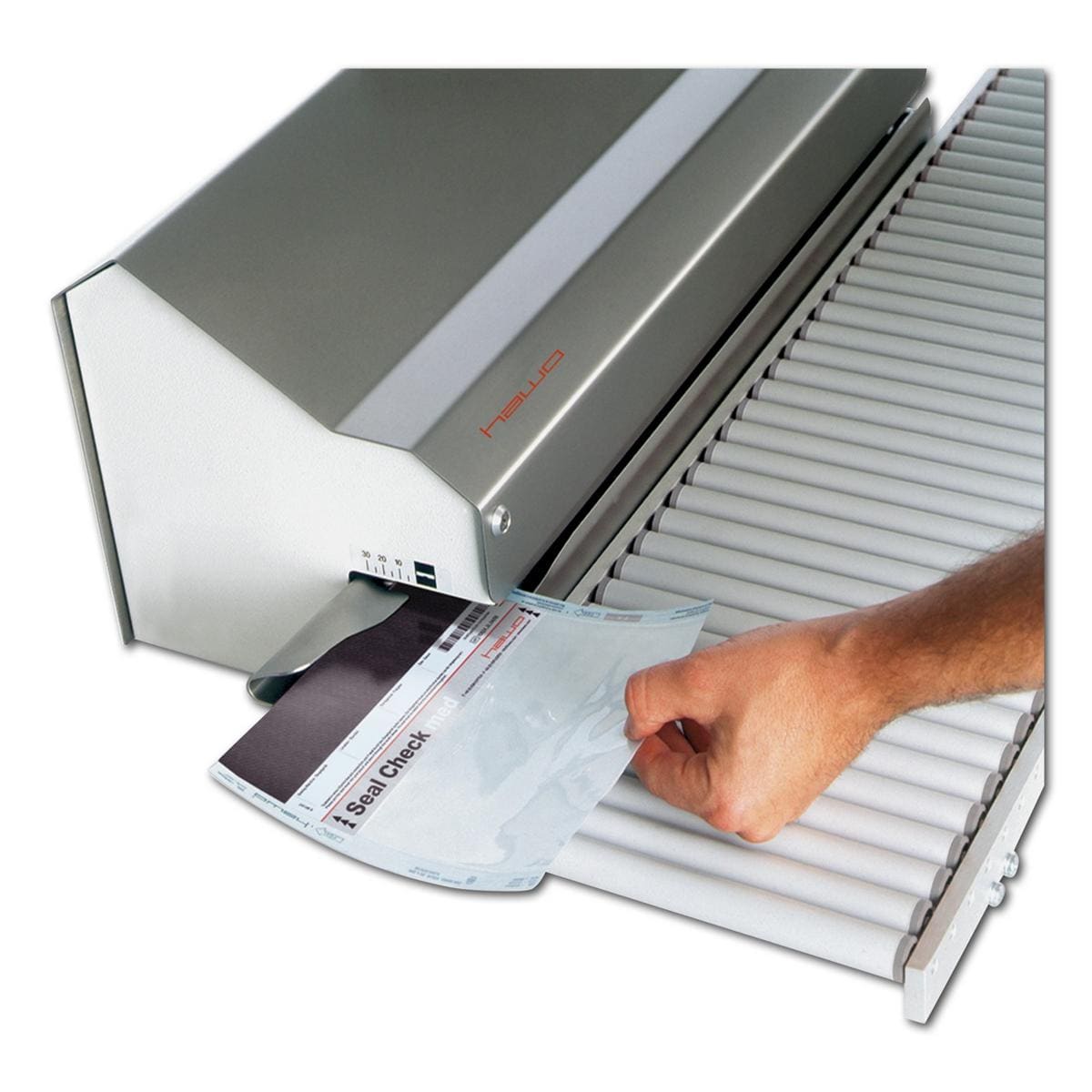 ht Seal Check med - Indikatorstreifen mit Ordner, Packung 250 Teststreifen