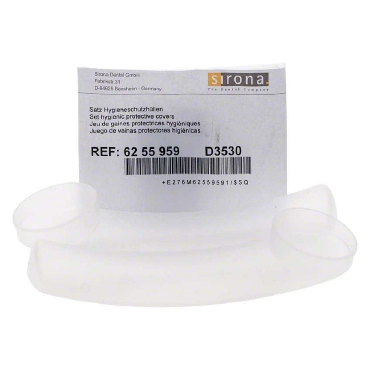 Hygieneschutzhüllen LED View - Silikon, Packung 2 Stück