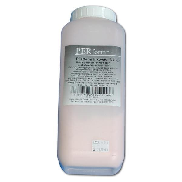 PERform-Kunststoff Pulver - Rosa opaque, Flasche 1.000 g