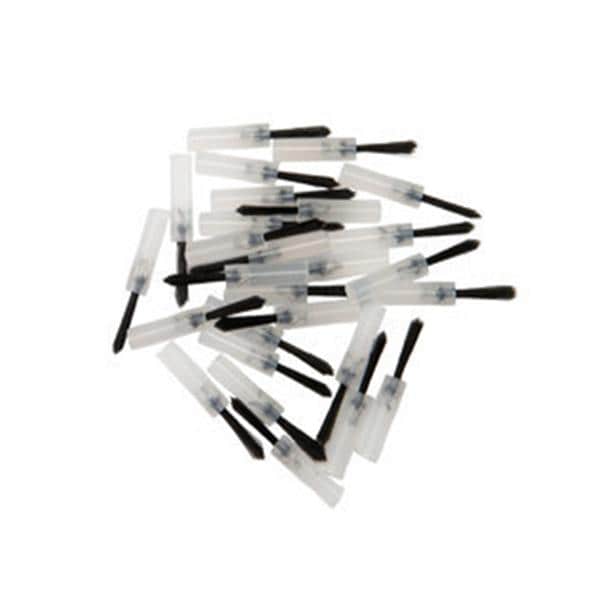 Monoart Pinseleinsätze - Fein, schwarzer Pinsel, Packung 100 Stück