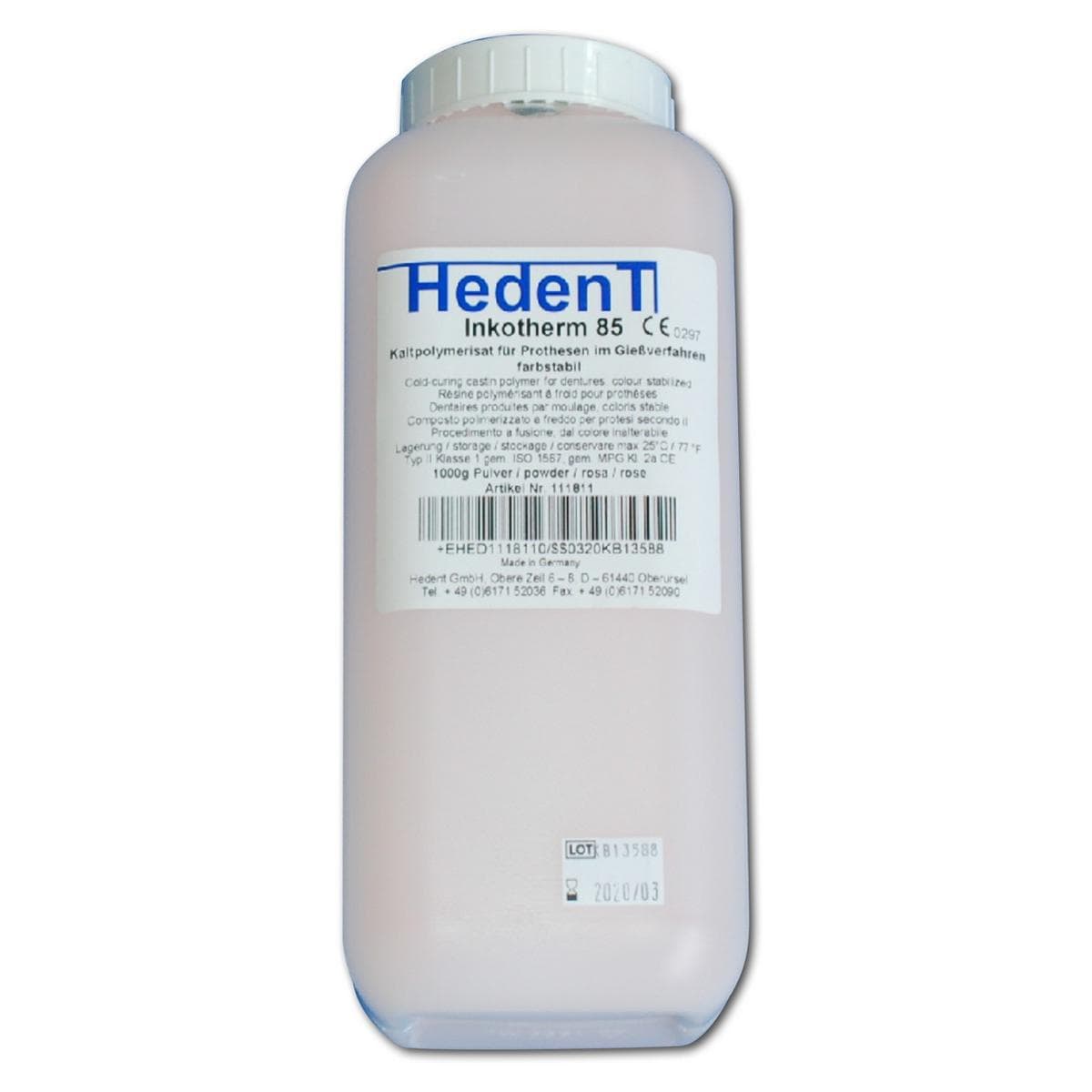 Inkotherm 85 Pulver - Rosa, Packung 1.000 g