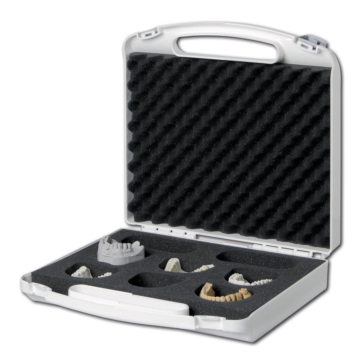 Versandkoffer K 2006 Dental - Weiß, 6-Fächer