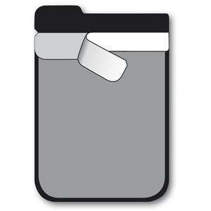 Scan Sleeves - Größe 3 (2,7 x 5,4 cm), Packung 100 Stück