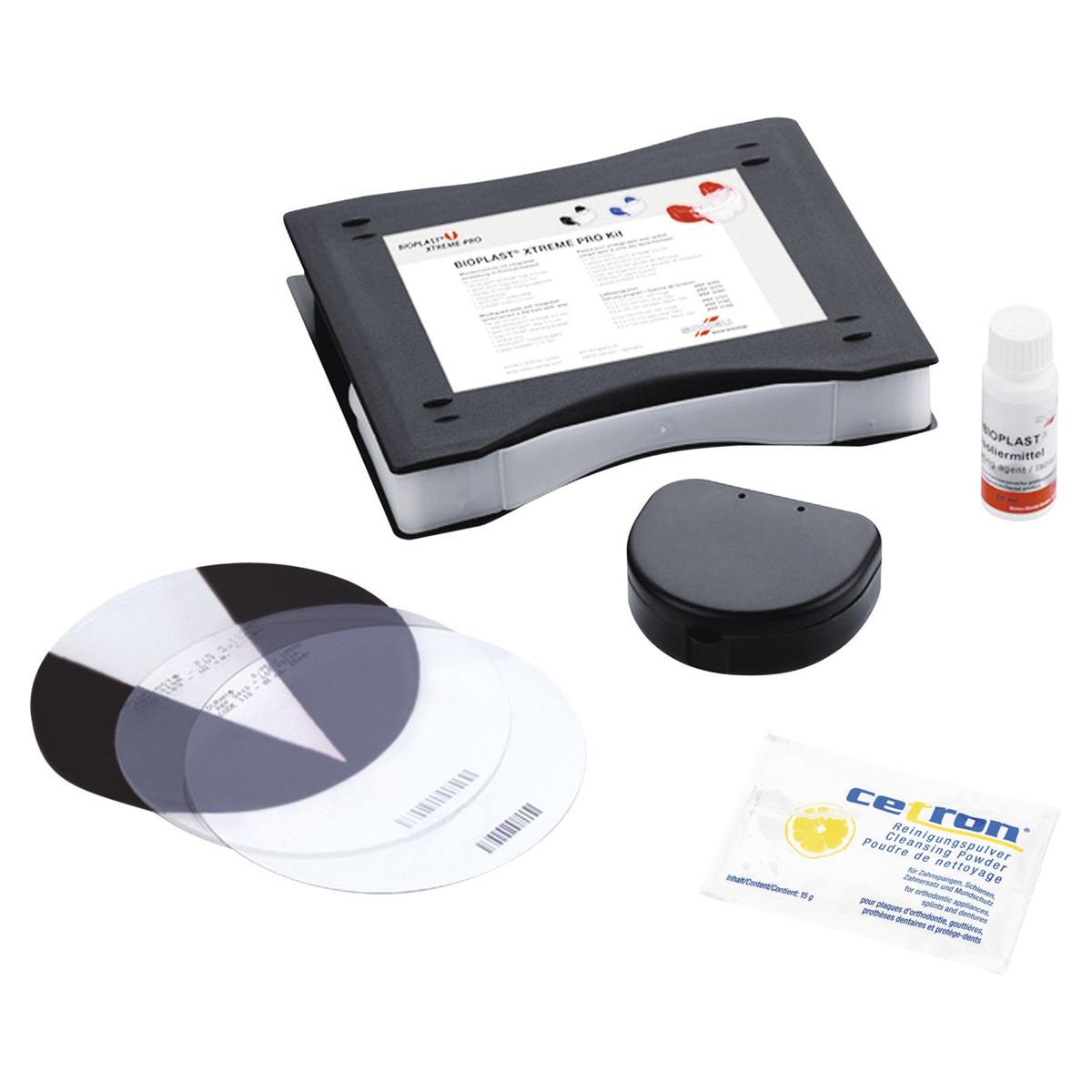 BIOPLAST® XTREME PRO Kit, Ø 125 mm (rund) - Set schwarz