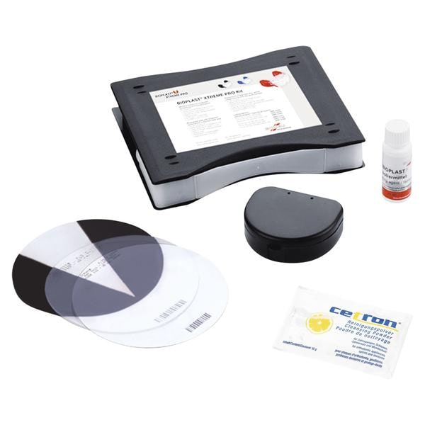 BIOPLAST® XTREME PRO Kit, Ø 125 mm (rund) - Set schwarz