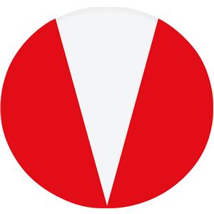 BIOPLAST® XTREME, Ø 125 mm (rund) - Einzelfarben - Rot, Stärke 4 mm, Packung 10 Stück