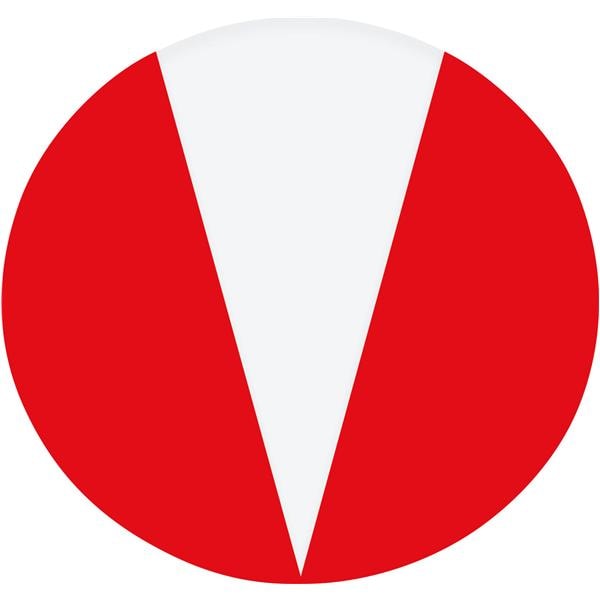 BIOPLAST® XTREME, Ø 125 mm (rund) - Einzelfarben - Rot, Stärke 4 mm, Packung 10 Stück