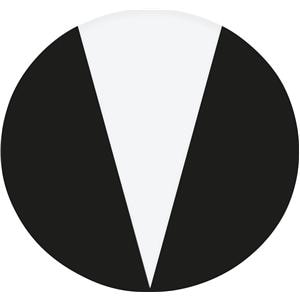 BIOPLAST® XTREME, Ø 125 mm (rund) - Einzelfarben - Schwarz, Stärke 4 mm, Packung 10 Stück