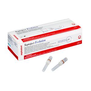Septoject Evolution - Braun - 27G, 0,4 x 9 mm, extrakurz, Packung 100 Stück