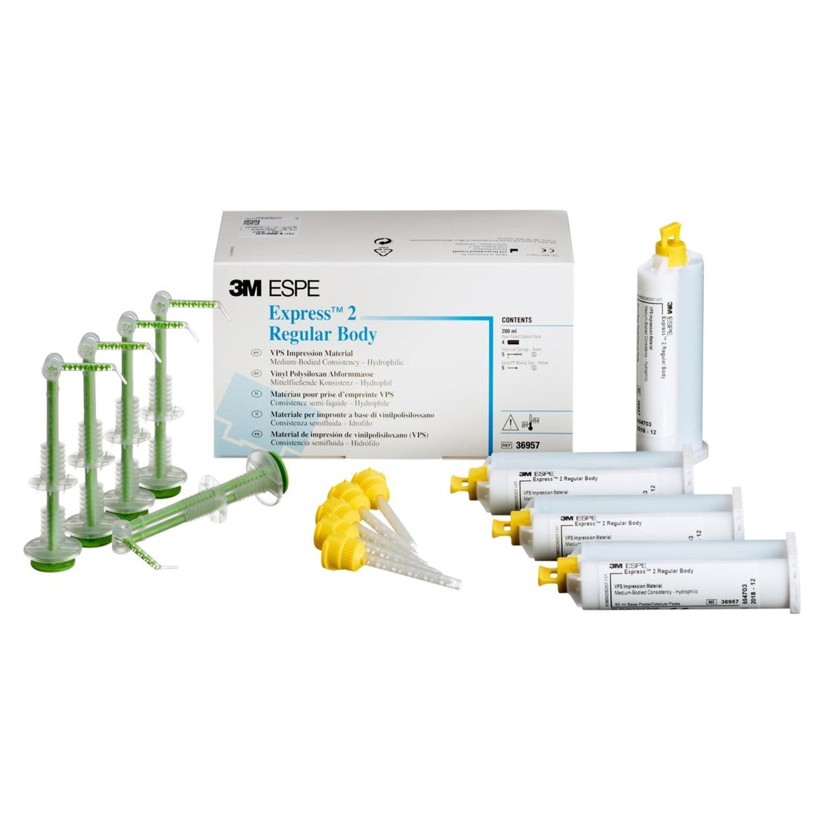 3M Express™ 2 Regular Body - Normalhärtend, Kartuschen 4 x 50 ml