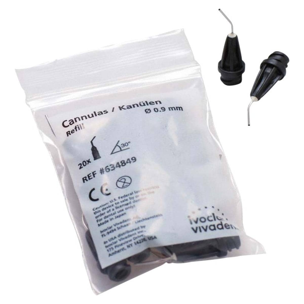 Applikationskanülen Luer Lock für Tetric EvoFlow, IPS Empress - Ø 0,9 mm, Packung 20 Stück