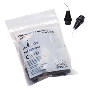 Applikationskanülen Luer Lock für Tetric EvoFlow, IPS Empress - Ø 0,9 mm, Packung 20 Stück