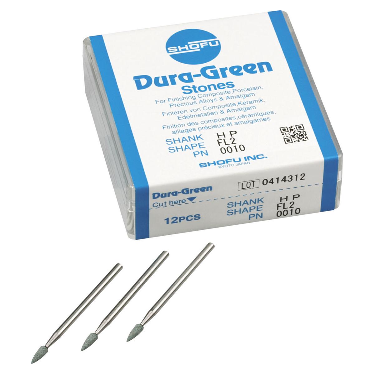 Dura-Green® Schaft H - Figur FL2, ISO 025, Packung 12 Stück
