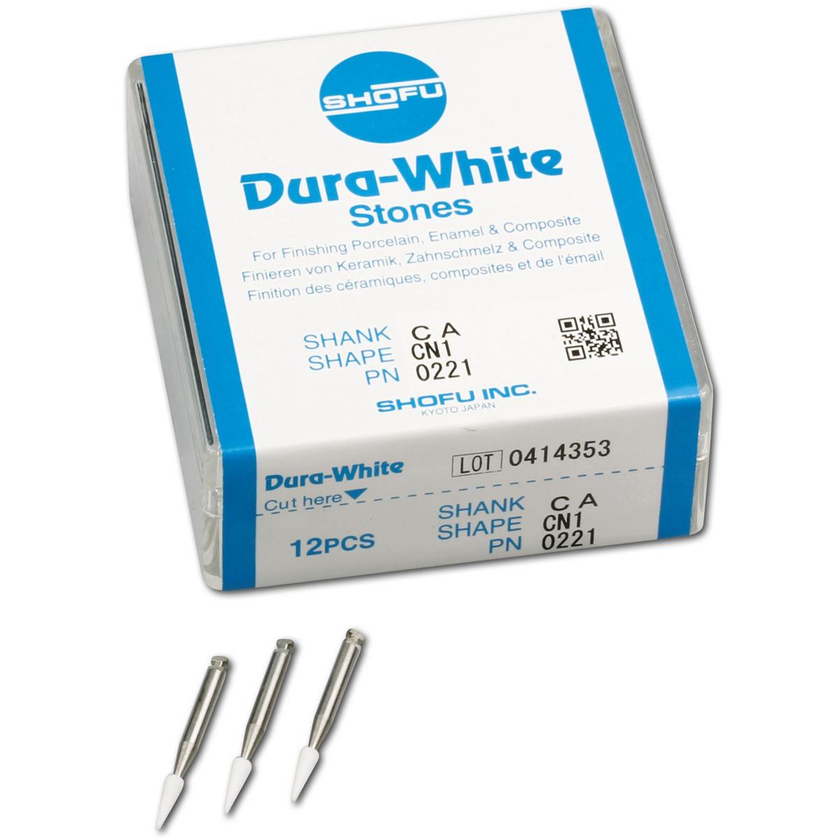 Dura-White® Schaft W - Figur CN1, ISO 024, Packung 12 Stück