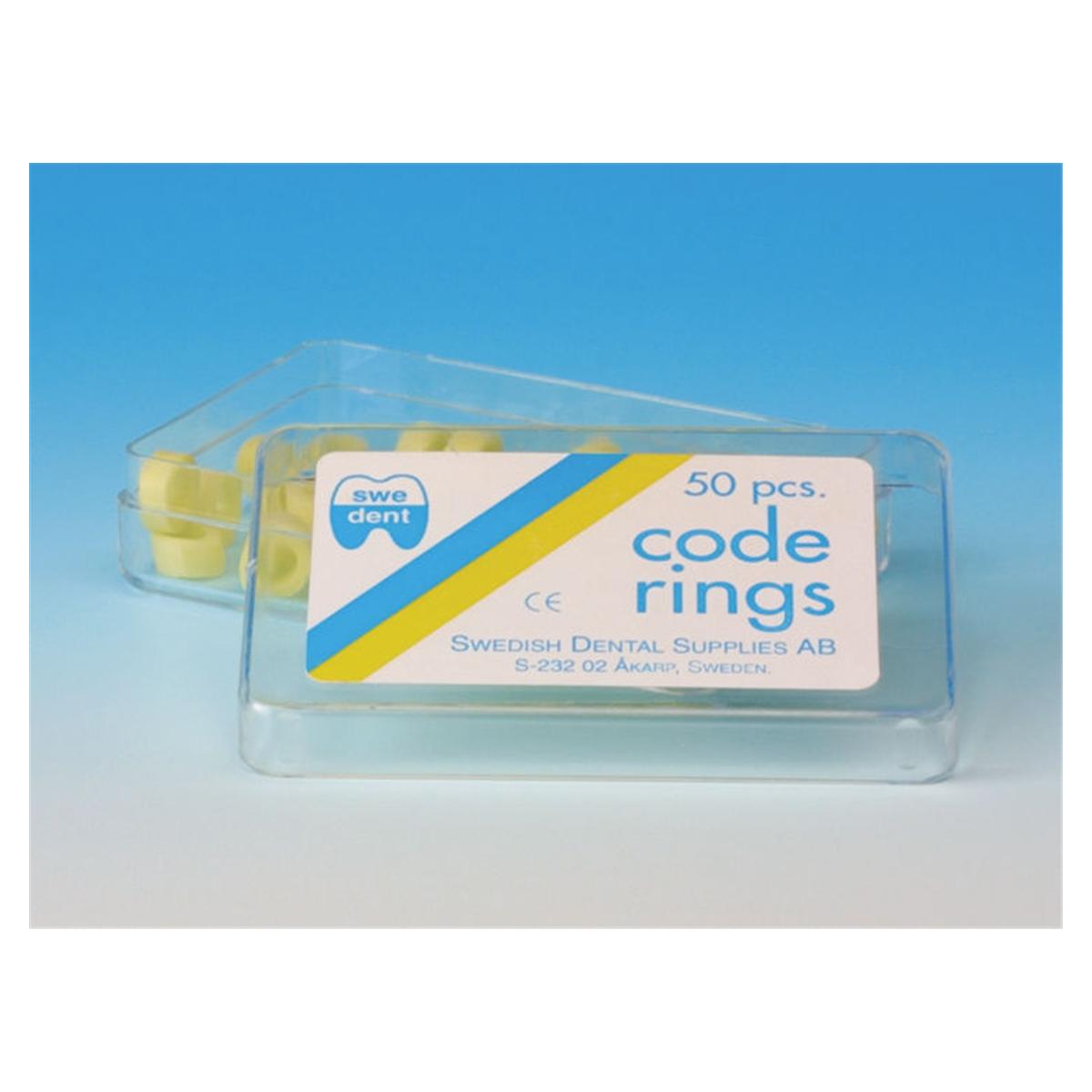 Code Ringe - Braun, Packung 50 Stück