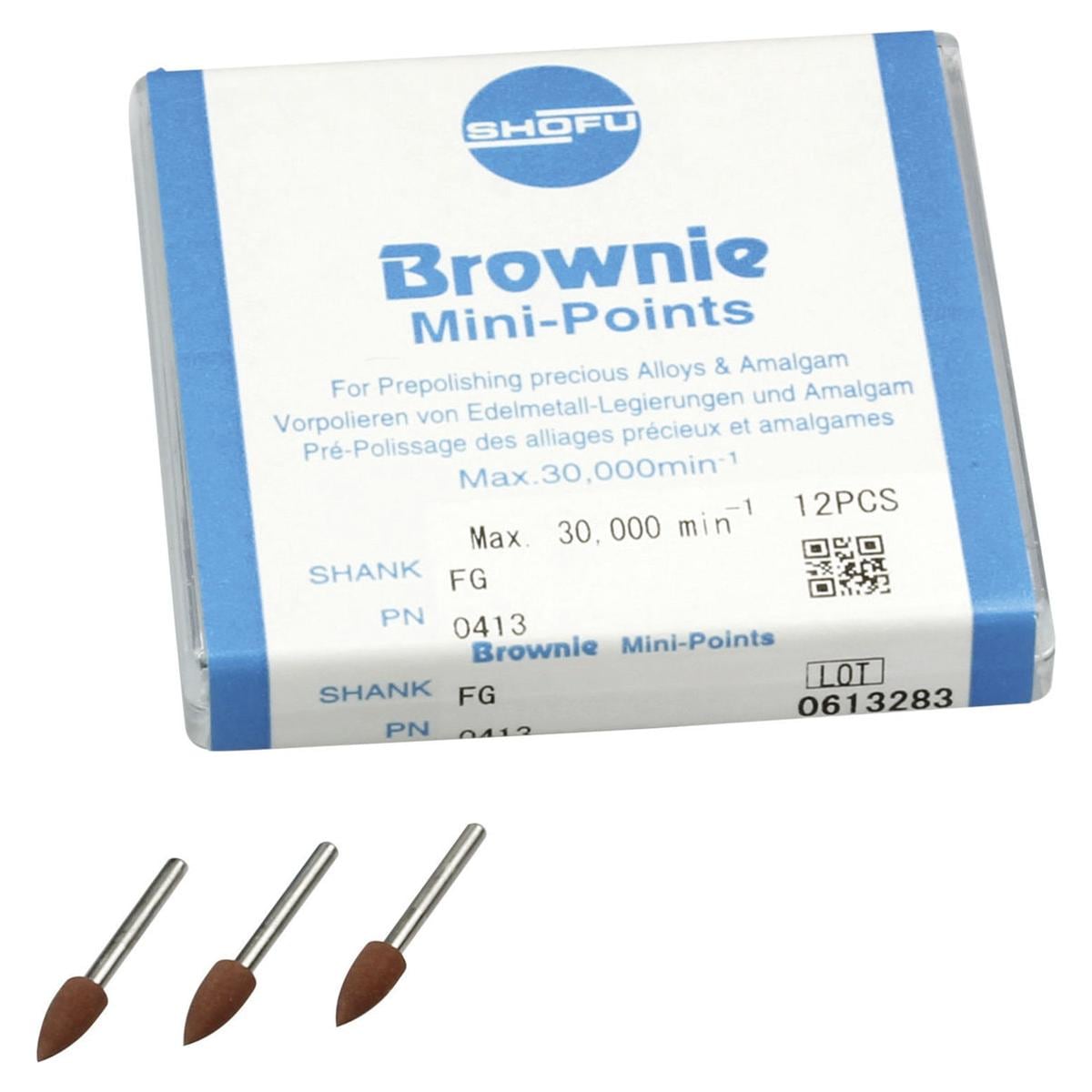 Brownie Schaft FG - Minispitze, Packung 12 Stück