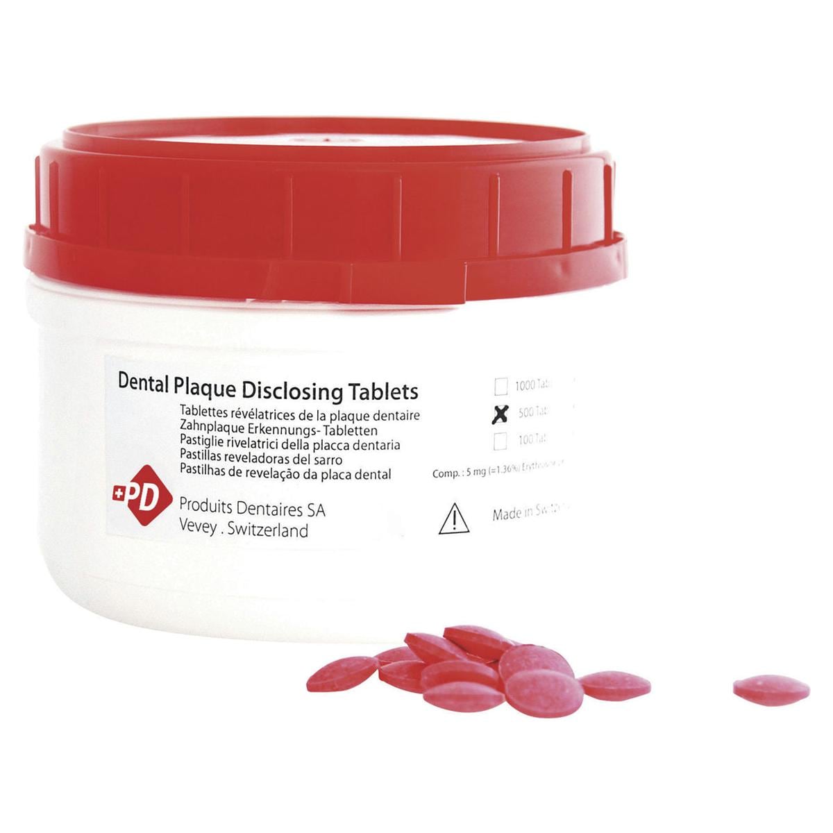 Plaque-Färbetabletten - Packung 500 Stück
