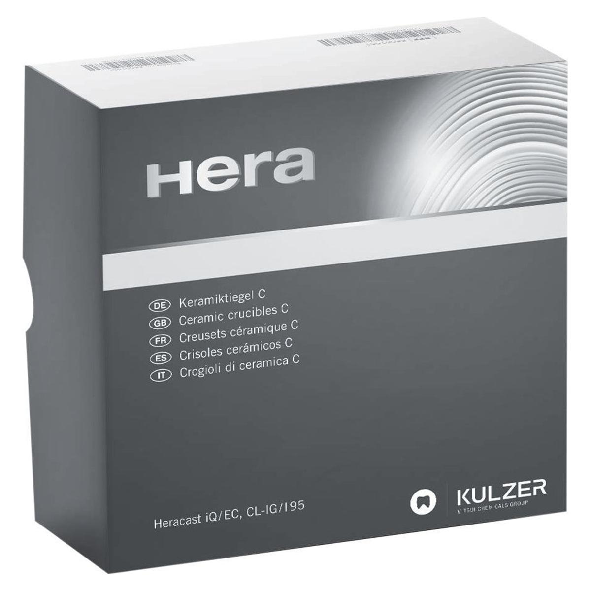 Keramiktiegel für Combilabor-Geräte - Für CL-IG/IM/I-95/Heracast IQ (EM), Packung 6 Stück