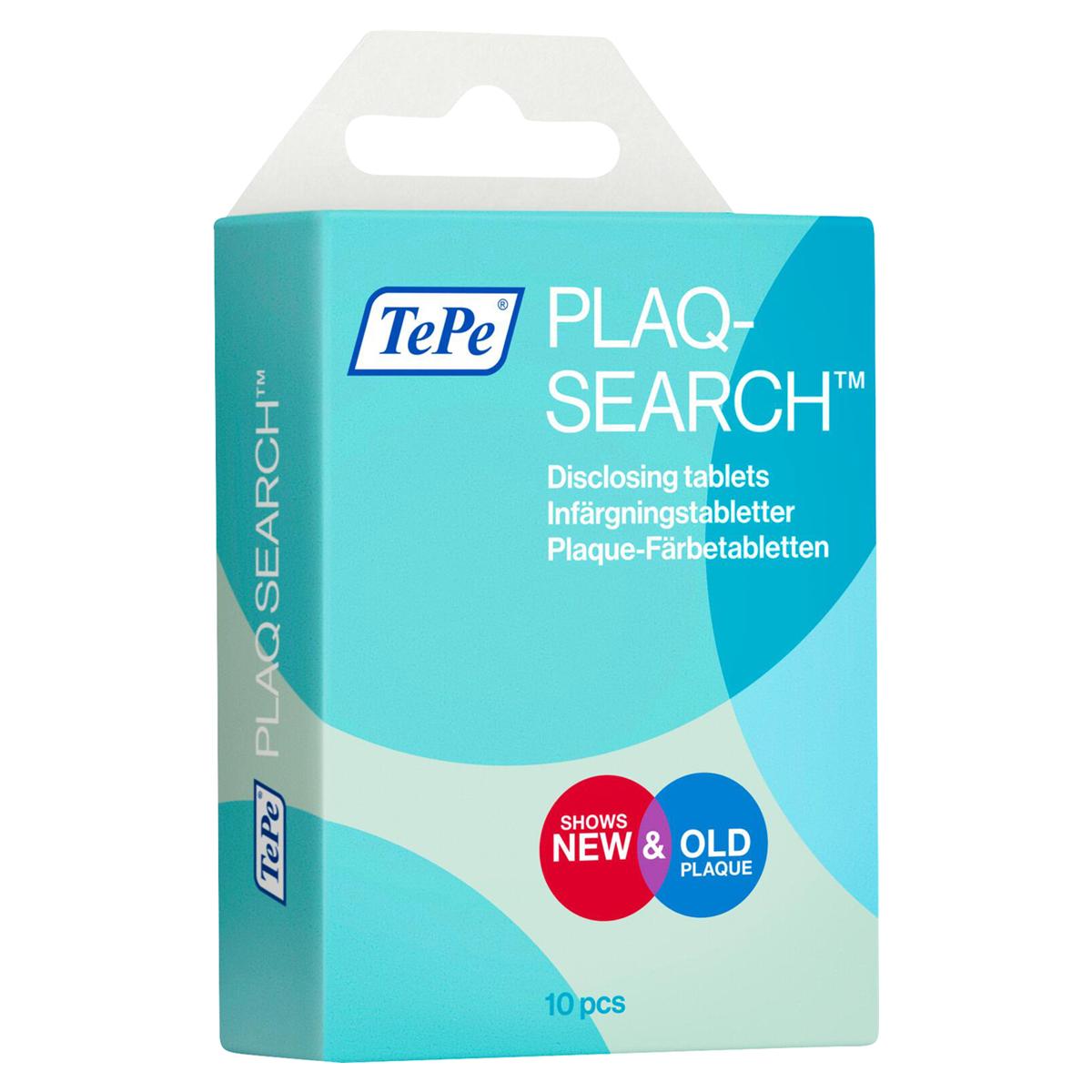 TePe PlaqSearch™ - Färbetabletten, Packung 10 Stück