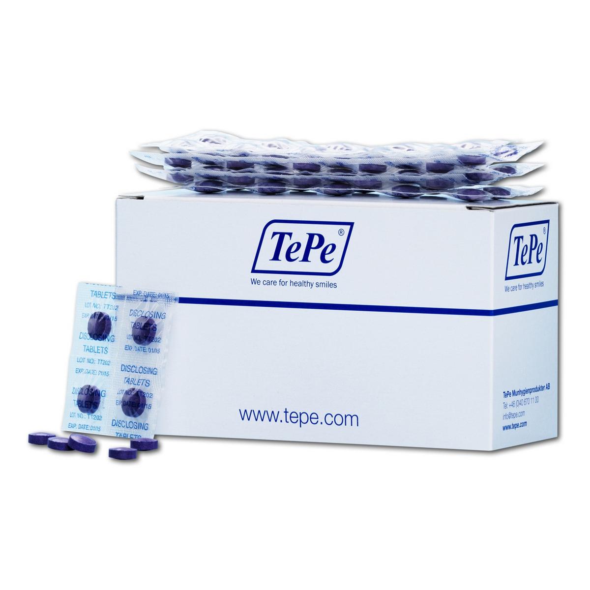 TePe PlaqSearch™ - Färbetabletten, Packung 250 Stück