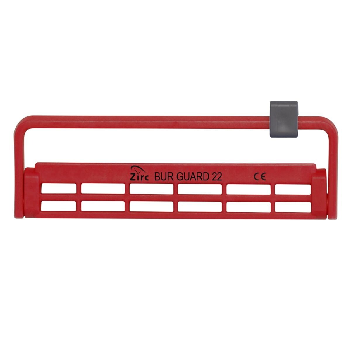 Zirc 22-Loch Steri-Bur Guard - Rot